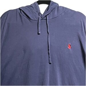Polo Ralph Lauren Men's Hoodie Shirt Size 3XB Navy Lightweight Preppy
